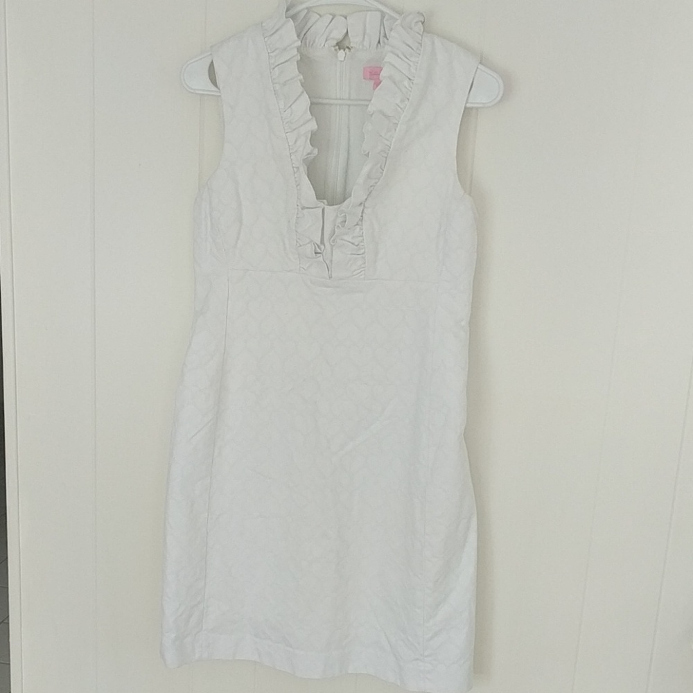 White Lily Pulitzer Dress